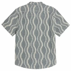 Online OAS Chemise Como Cuba Waffle | Bleu
