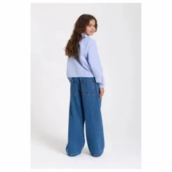 Best Smallable Kid Chemise Courte Clara Rayée | Bleu Clair