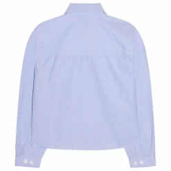 Best Smallable Kid Chemise Courte Clara Rayée | Bleu Clair
