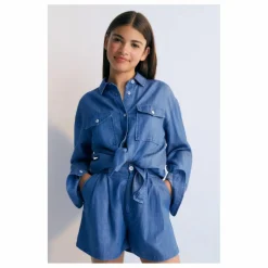 Chemise Denim Ophelia Tencel | Enfant Blouses, T-Shirts|Blouses, T-Shirts