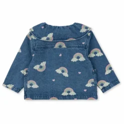 Konges Sløjd Chemise en Jean Magot Arc en Ciel Coton Bio ||Enfant Blouses, T-Shirts|Blouses, T-Shirts