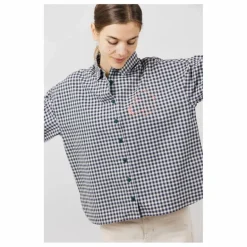 Femme a.p Blouses, Chemises*Chemise Gastonette Vichy Coton Bio |