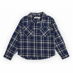 the new society Chemise John Carreaux Coton Bio ||Enfant T-Shirts, Chemises|T-Shirts, Chemises