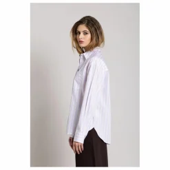 Chemise Kanel Rayée | Lilas Femme Blouses, Chemises
