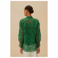 Femme Farm Rio Blouses, Chemises*Chemise Landscape Guipure |