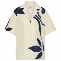 Sale Soleil Soleil Chemise Margot Soie | Ecru