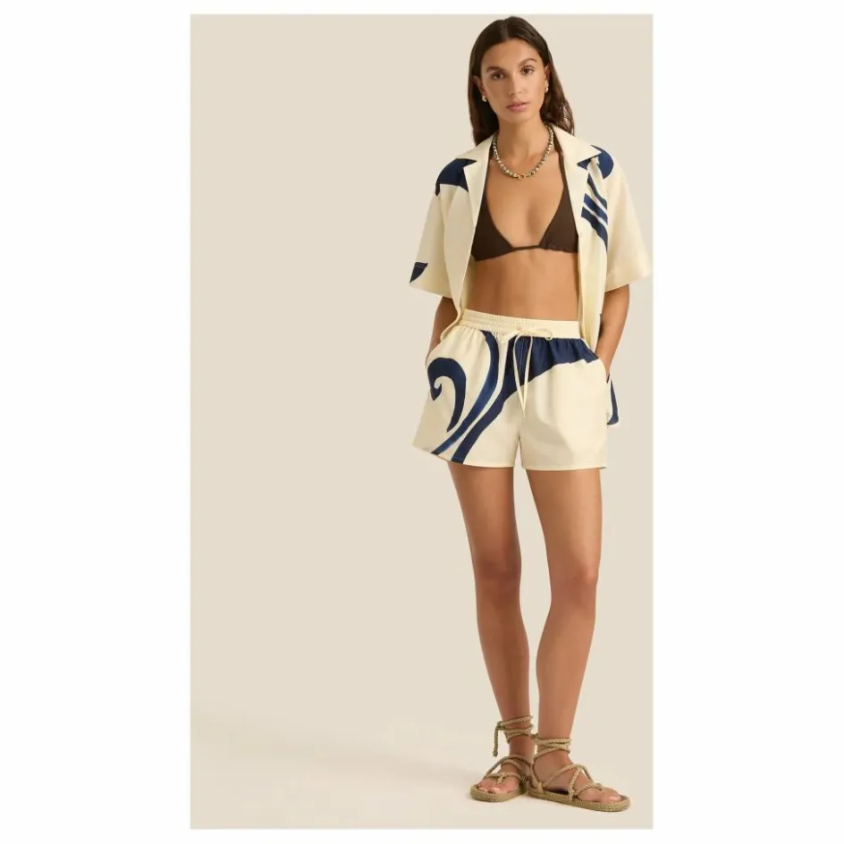 Sale Soleil Soleil Chemise Margot Soie | Ecru
