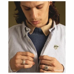 New Pompeii Chemise Oxford Emilio | Blanc