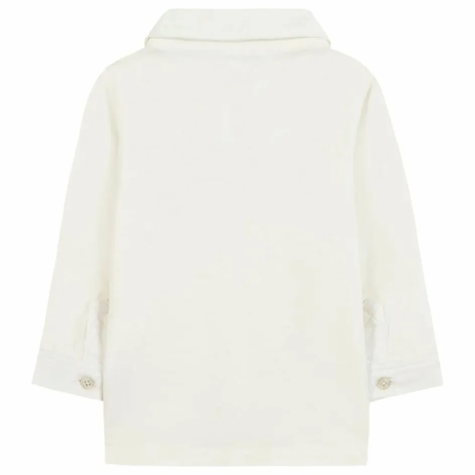 Sale Tartine et Chocolat Chemise Poche Brodée | Nacre
