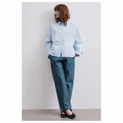 New Chemise Popeline de Coton | Femme Blouses, Chemises