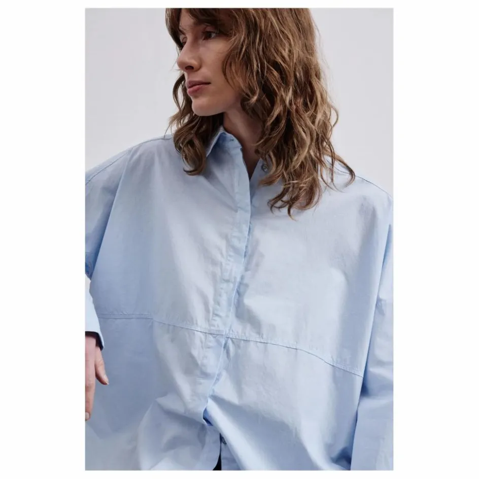 New Chemise Popeline de Coton | Femme Blouses, Chemises