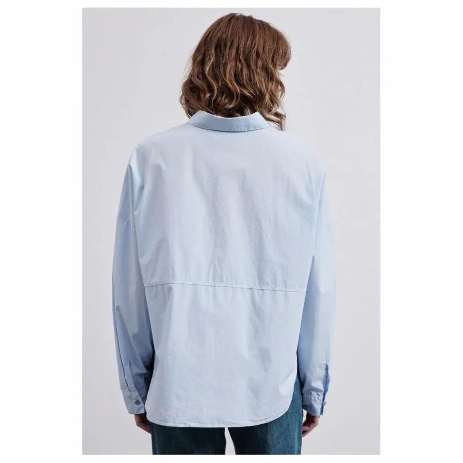 New Chemise Popeline de Coton | Femme Blouses, Chemises