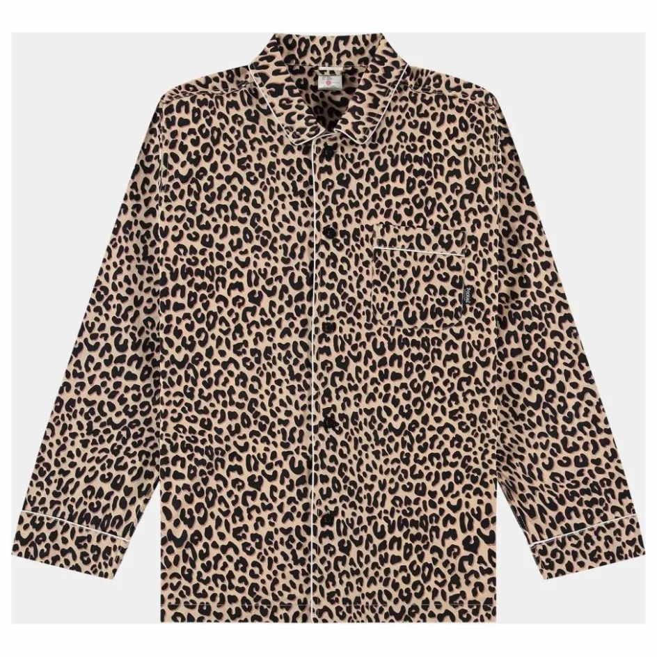 Homme Pockies Sous-Vêtements*Chemise Pyjama Léopard |