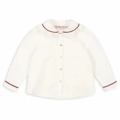 Konges Sløjd Blouses, T-Shirts*Chemise Ria Col Dentelle |