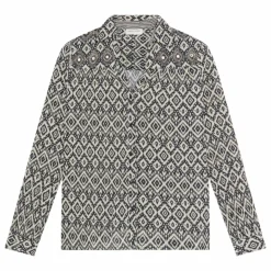Femme Maison Hotel Blouses, Chemises*Chemise Ruby Tuesday Ikat Amrit Crêpe de Coton |
