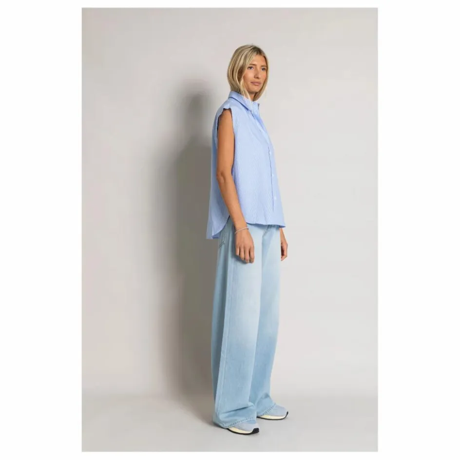 Femme Smallable Woman Blouses, Chemises*Chemise Sans Manches Laura Rayée |