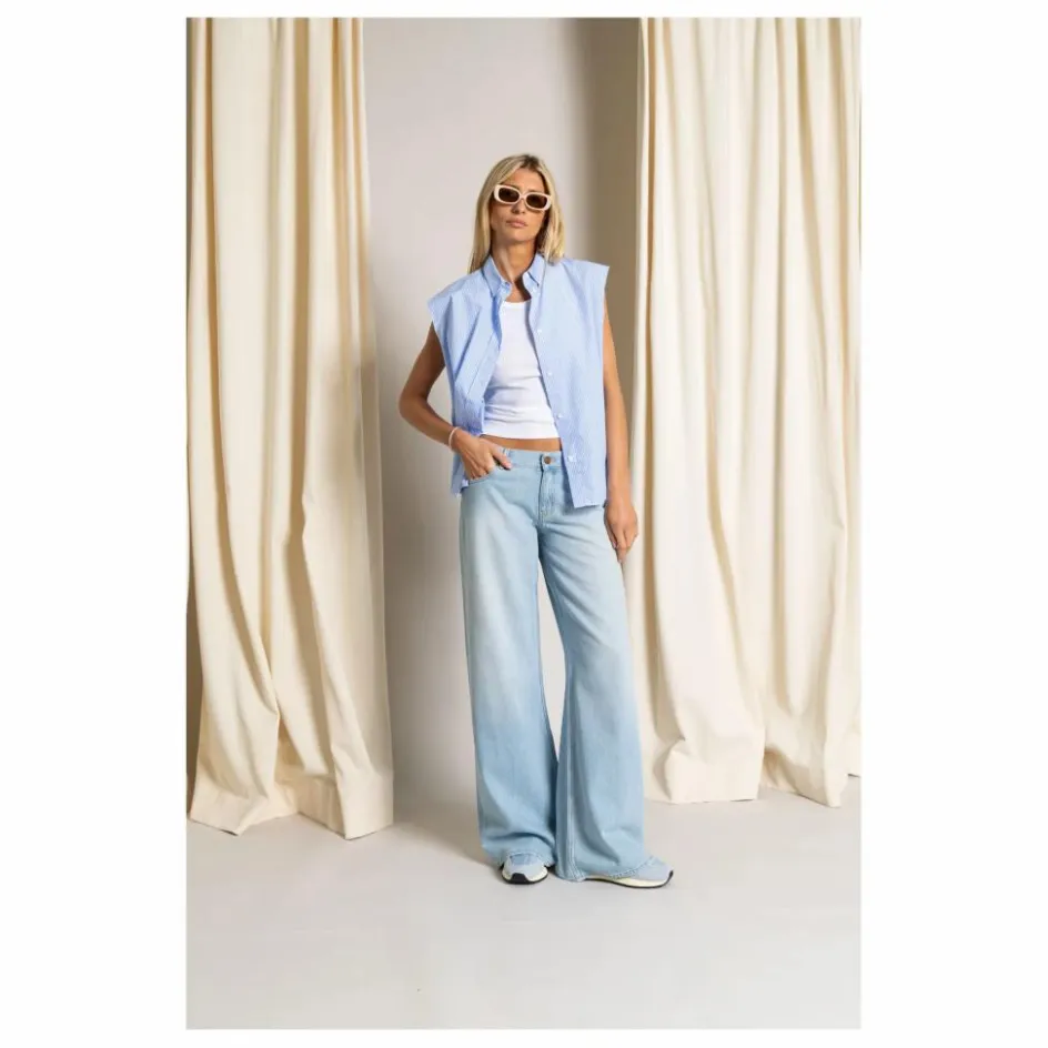 Femme Smallable Woman Blouses, Chemises*Chemise Sans Manches Laura Rayée |