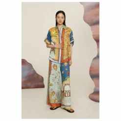 Online Alémais Chemise Surrealist Summer Lin | Jaune