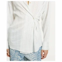 Best Momoni Chemise Titi Rayures | Crème
