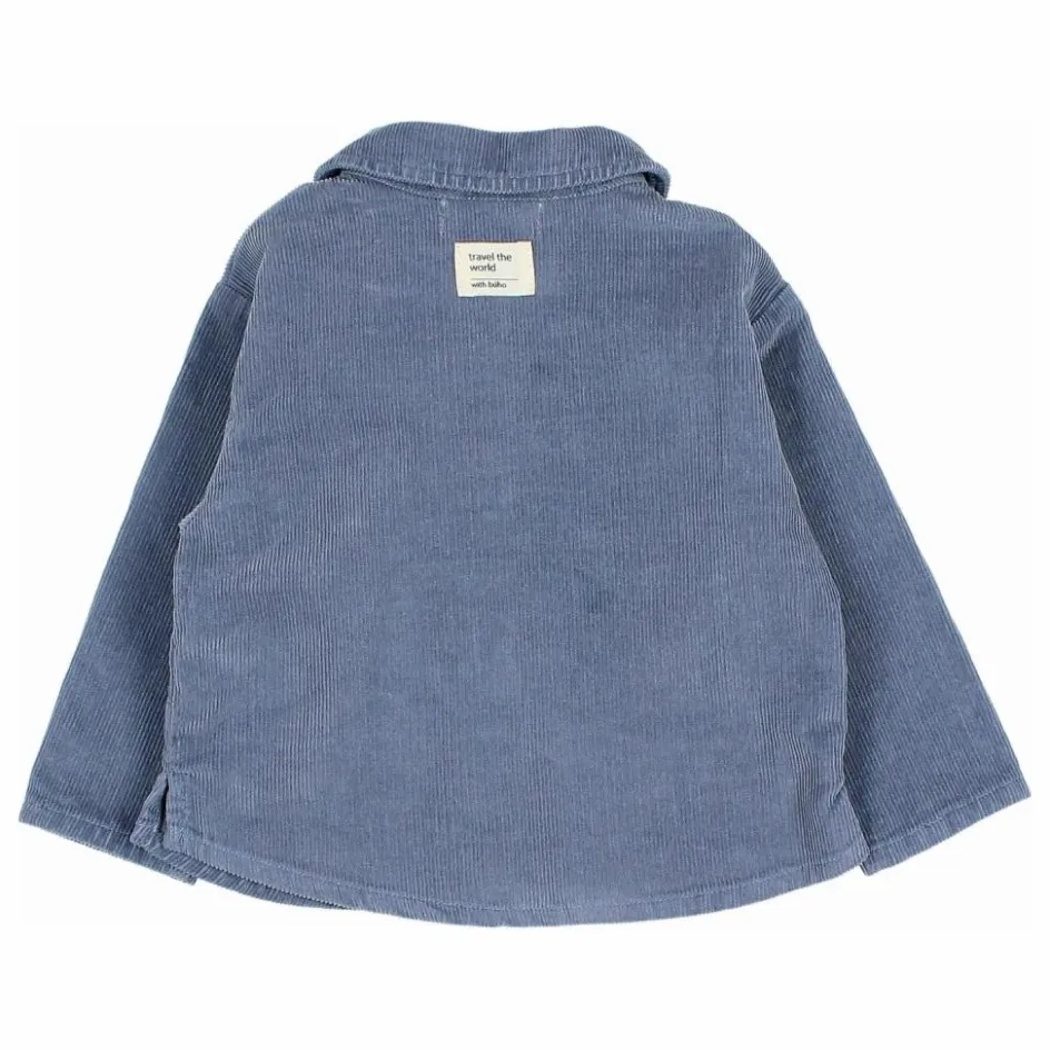 Búho T-Shirts, Chemises*Chemise Velours Côtelé Coton Bio |