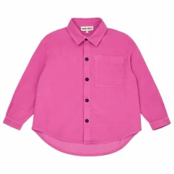 Clearance Main Story Chemise Velours Côtelé Coton Bio | Rose