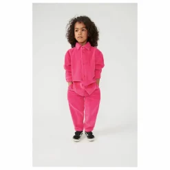 Outlet American Vintage Chemise Velours Côtelé Padow | Rose fuschia
