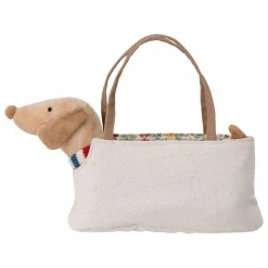 Outlet Chien Hilena et son panier Doudous, Peluches|Doudous Et Peluches