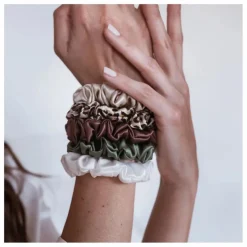 Sale Chouchous en soie - Lot de 5 | Femme Accessoires Cheveux