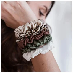 Sale Chouchous en soie - Lot de 5 | Femme Accessoires Cheveux