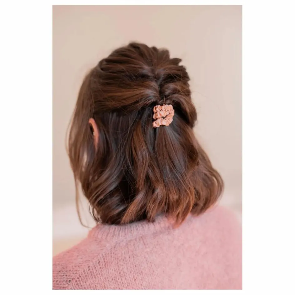 Bachca Chouchous en soie - Set de 2 ||Femme Accessoires Cheveux|Accessoires De Mode