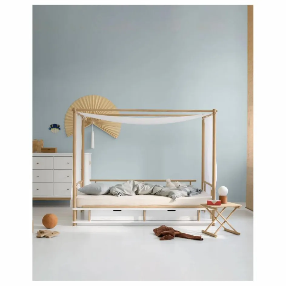 Sale Oliver Furniture Ciel de lit Camp Kyoto | Blanc