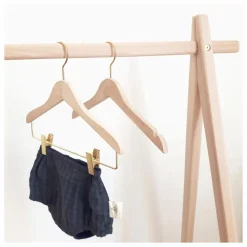 Charlie Crane Cintre enfant Homi avec pinces - Set de 5|Enfant Rangements|Patères, Paniers Enfant