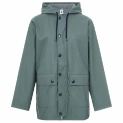 Clearance Petit Bateau Ciré Doublé Coton Bio - Collection Femme | Vert