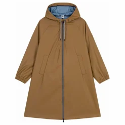 Petit Bateau Ciré Long Bicolore Fibres Recyclées ||Femme Manteaux, Parkas