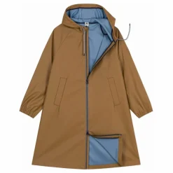Petit Bateau Ciré Long Bicolore Fibres Recyclées ||Femme Manteaux, Parkas