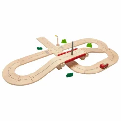 New Circuit automobile et ses accessoires en bois Garages, Circuits