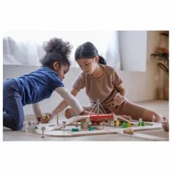 New Circuit automobile et ses accessoires en bois Garages, Circuits