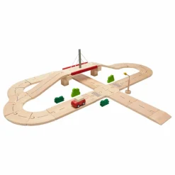 New Circuit automobile et ses accessoires en bois Garages, Circuits