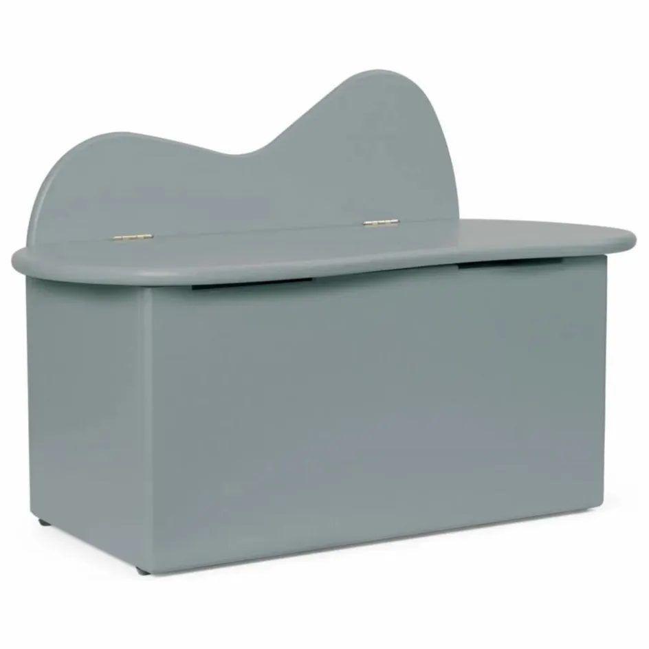Outlet Ferm Living Kids Coffre de rangement Slope | Bleu gris