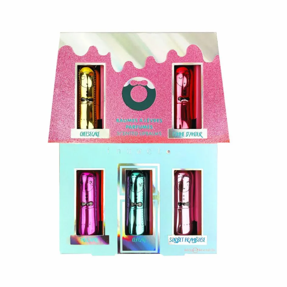 Inuwet Coffret 5 baumes à lèvres House Of Winderland|Enfant Coffrets|Coffrets