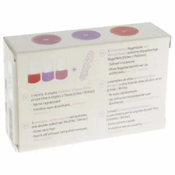 Best Namaki Coffret 3 vernis à ongles pelables | Rose
