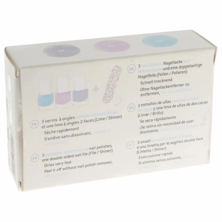 Namaki Coffret 3 vernis à ongles pelables ||Enfant Coffrets|Maquillage Enfant