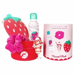 Discount Inuwet Coffret bombes de bain Fun bath box Fraise Rose