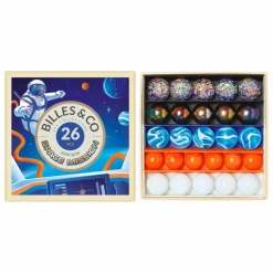 Clearance Billes & Co Coffret de 26 billes Space Mission Multicolore