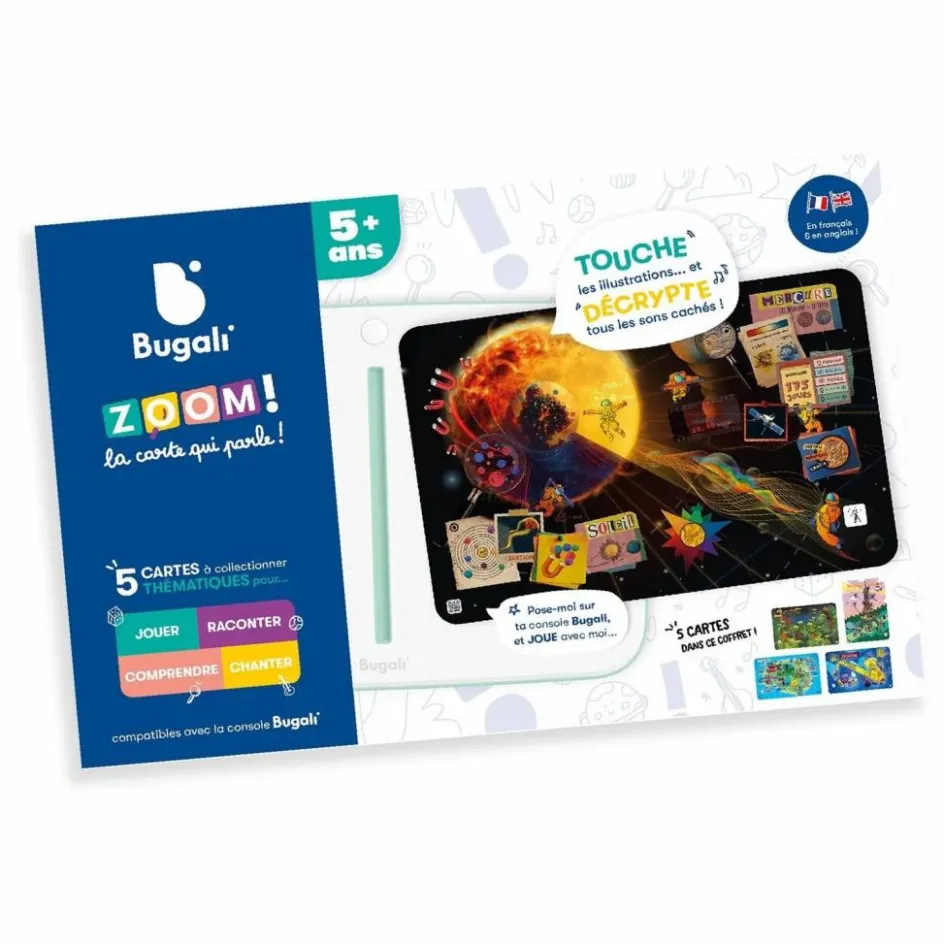 Bugali Coffret de 5 cartes Kézaco ?| Jeux High-Tech