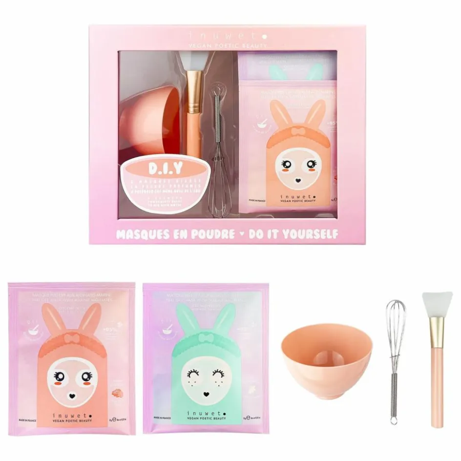 Outlet Inuwet Coffret DIY masques en poudre Non teinté