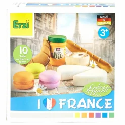 Erzi Coffret déjeuner à la française - Set de 9| Cuisines, Marchandes