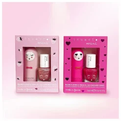 Clearance Inuwet Coffret duo baume à lèvres et vernis à l'eau Rose Rouge cerise