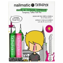 Outlet Coffret duo Tattoopen & Pochoir Réutilisable New York x JO LITTLE Enfant Soins Du Corps|Coffrets