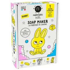 Nailmatic Kids Coffret La Fabrique de savons Bunny - 1 savon ||Enfant Loisirs Créatifs|Maquillage Enfant